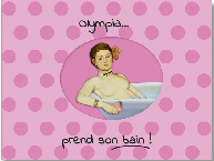 Art en Boîte : </br>Olympia prend son bain